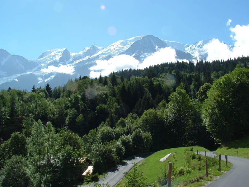 Monte Bianco. da Sallanche